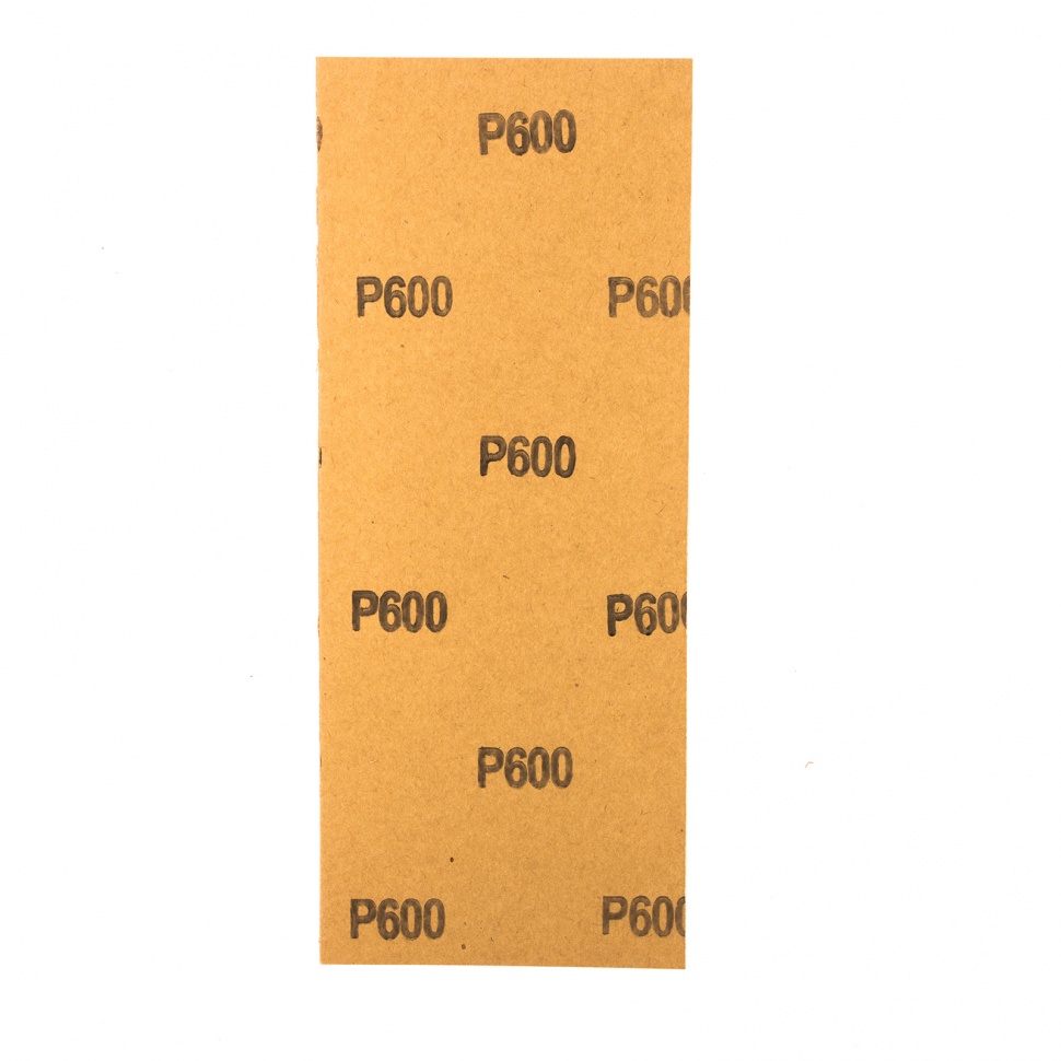 Шлифлист на бумажной основе, P 600, 115 х 280 мм, 5 шт, водостойкий Matrix (756903)