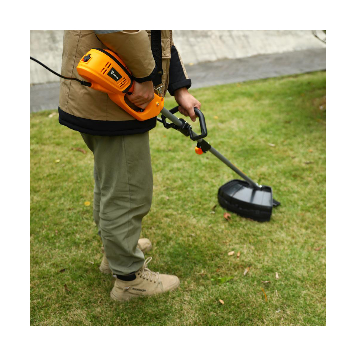 Триммер электрич. dktr1750  1750 вт (1) "deko" 065-1212