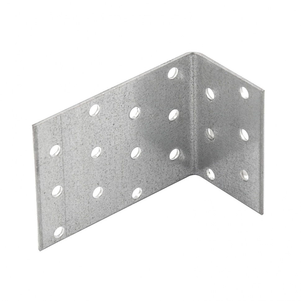 Крепежный уголок анкерный 2 мм, KUL 40 х 80 х 60 мм Сибртех (46438)