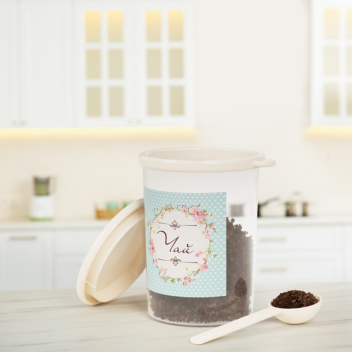 Емкость "ассорти" 1 л (чай) (1/10) "альтернатива" м1717