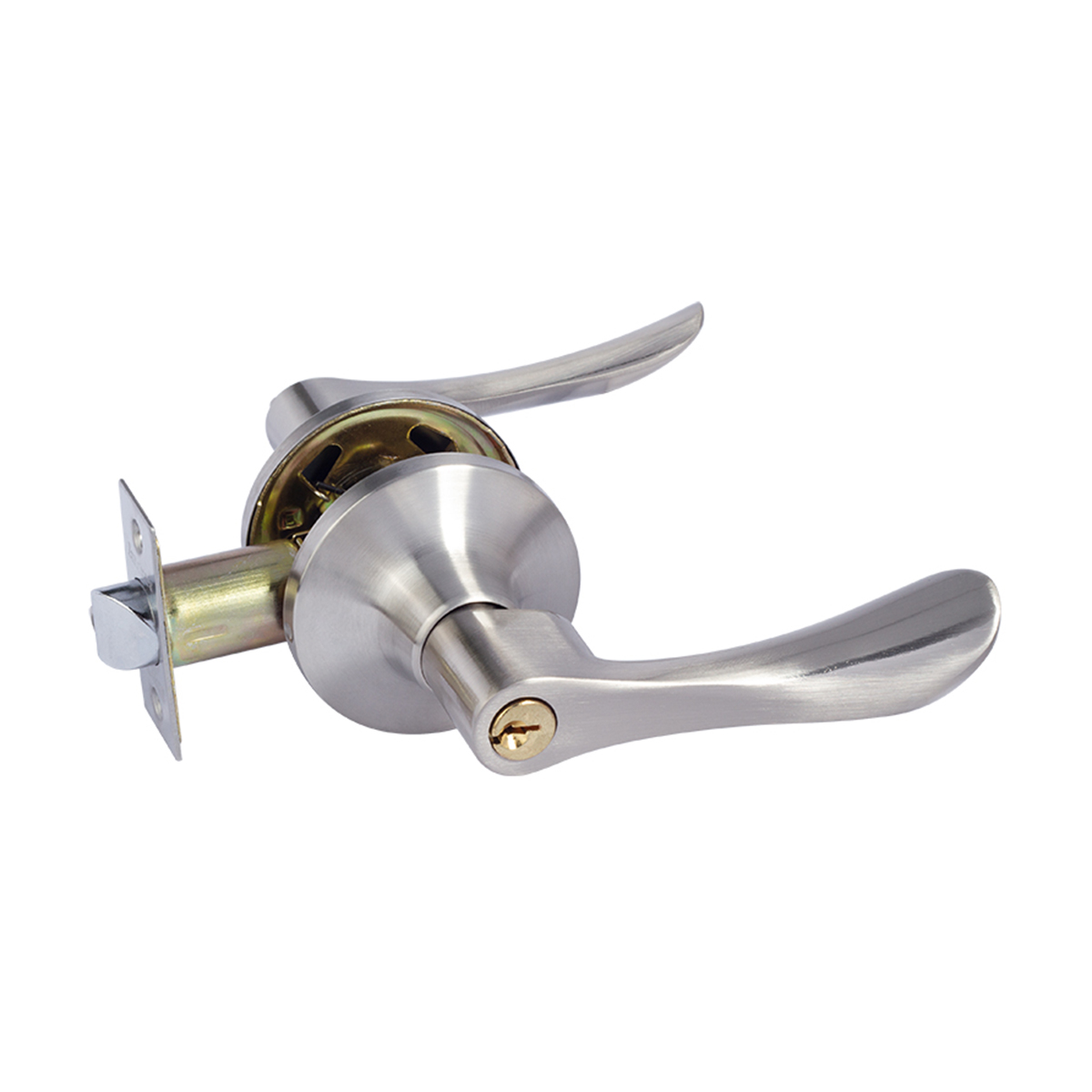 Защелка зв3-01 isparus (ключ/фиксатор) матов. никель (1/20) "нора-м"