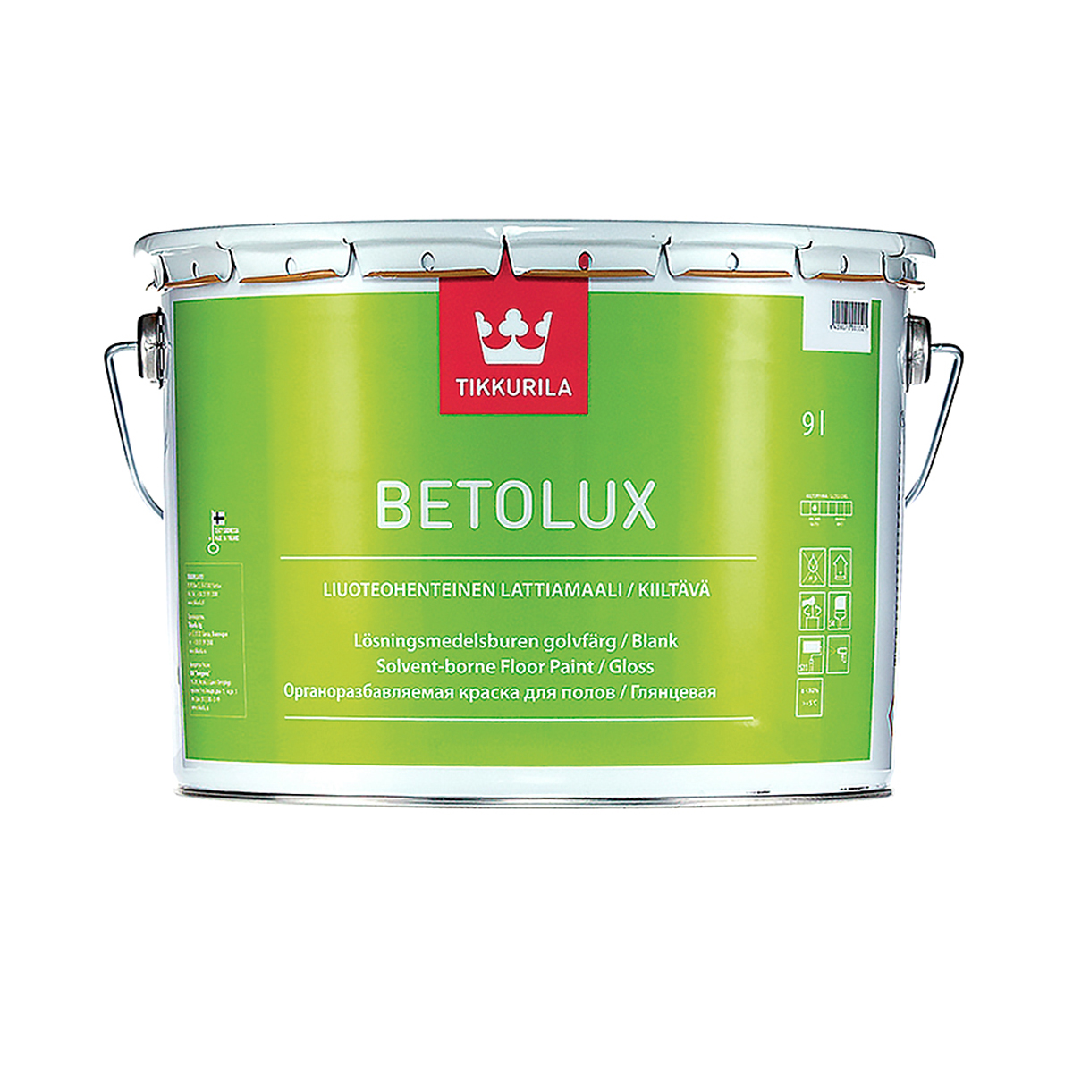 Бетолюкс  9 л (1)  краска для пола уретано-алкидная "тиккурила"