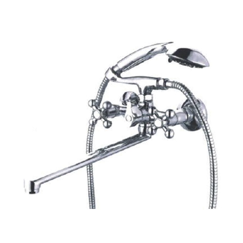 Смеситель для ванн fz 421-a07 длинный излив (1/10) "fauzt"