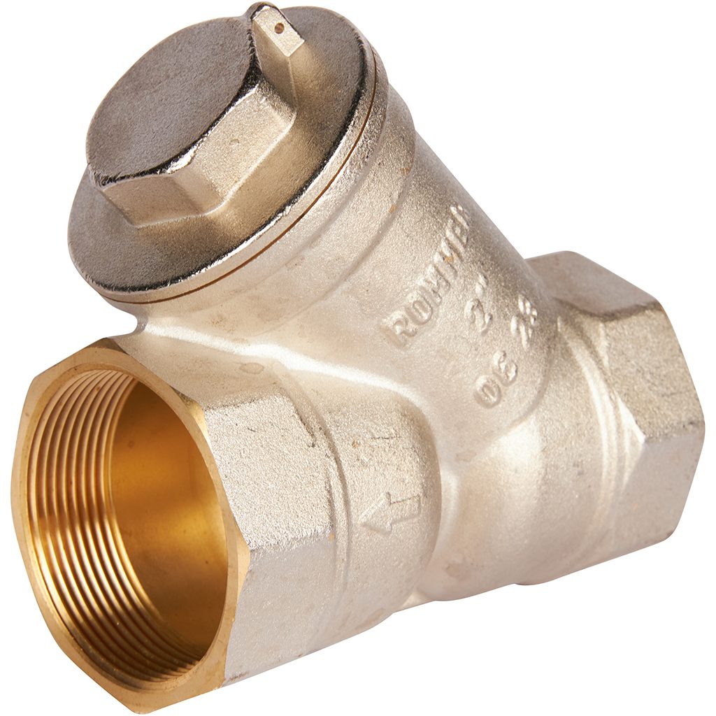 ROMMER 2" Фильтр грубой очистки косой 500 мкр.