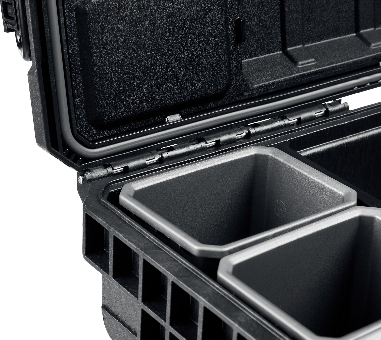KETER GEAR ORGANIZER, 560 х 345 х 128 мм, (22″), пластиковый ящик-органайзер с 7 съемными ячейками (38374)