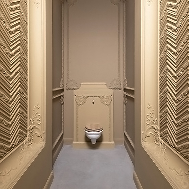 Стеновые панели Orac 3D W130 Chevron Белый