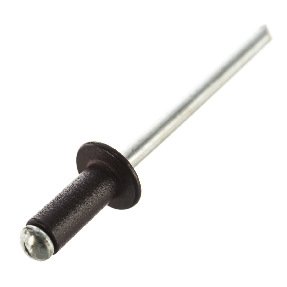 Заклепки алюм. 50 шт. 4,0 х 10 мм ral 8017 (темно-коричневые) (1/200) "matrix"