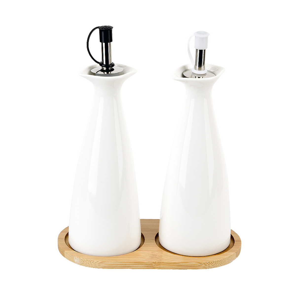 Набор на подставке (2 бутылки для масла) "naturel" 16*9*21 см (1/24) "nouvelle home" 2631048