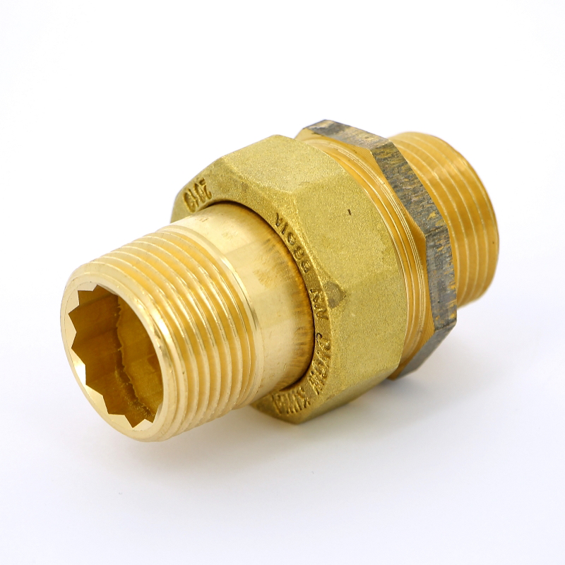 Американка резьбовая (НР) 3/4" с плоским уплотнением бронза VIEGA (446895)