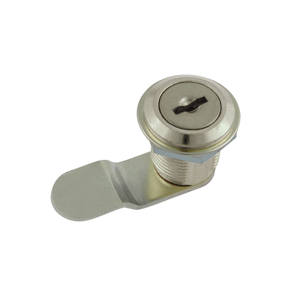 Замок почтовый  6103-16-ип  никель (изогнутая планка) (12/240) "нора-м"