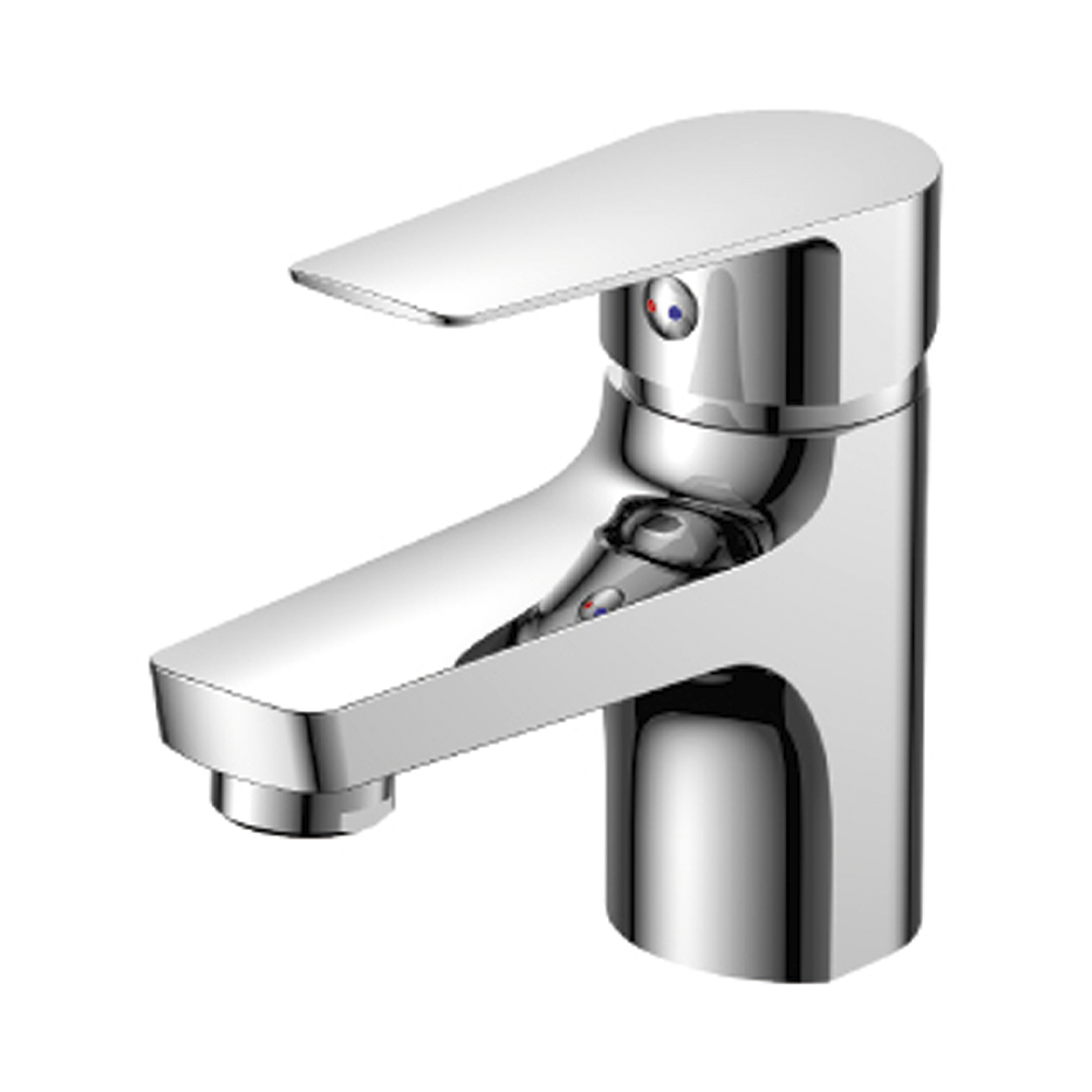 Смеситель для умывальника  s35-11  монолитный (1/12) "rossinka"