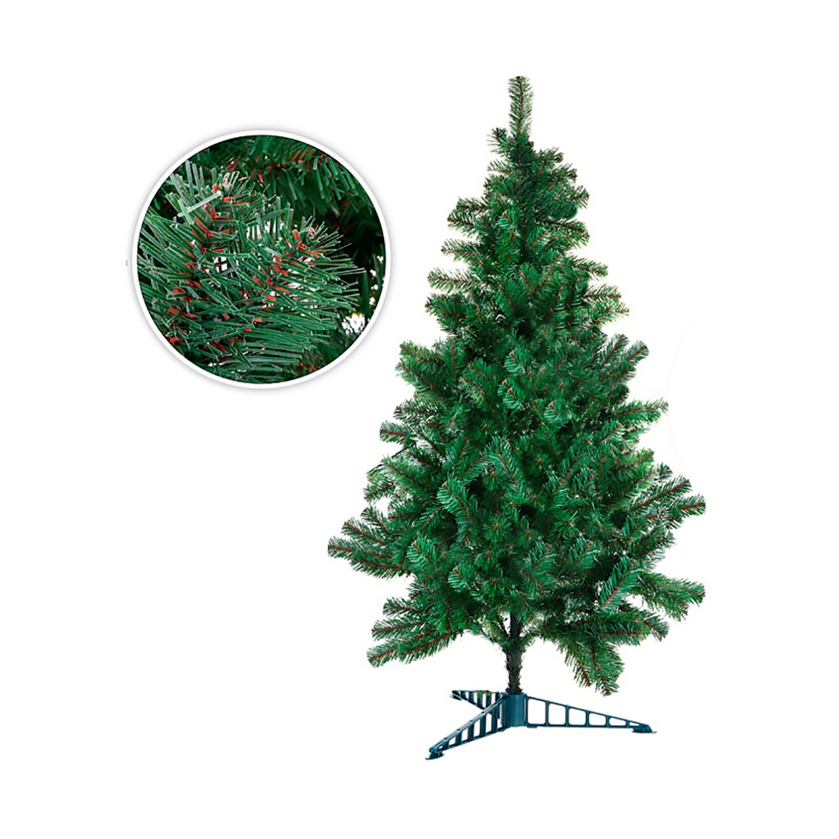 Ель декор. "карельская" 150 см, 236 веток (1) "волшебная страна"