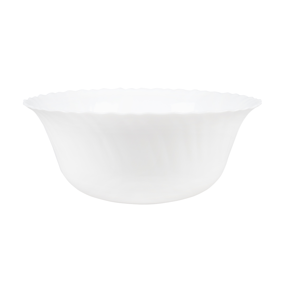 Салатник "opal" blanche 22 см, опаловое стекло (3/24) h06206