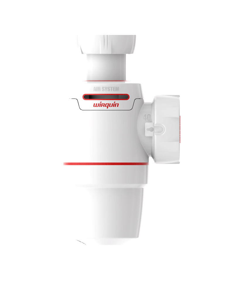 Сифон "neo air" 1 1/4" х 40 мм (1/70) "wirquin"