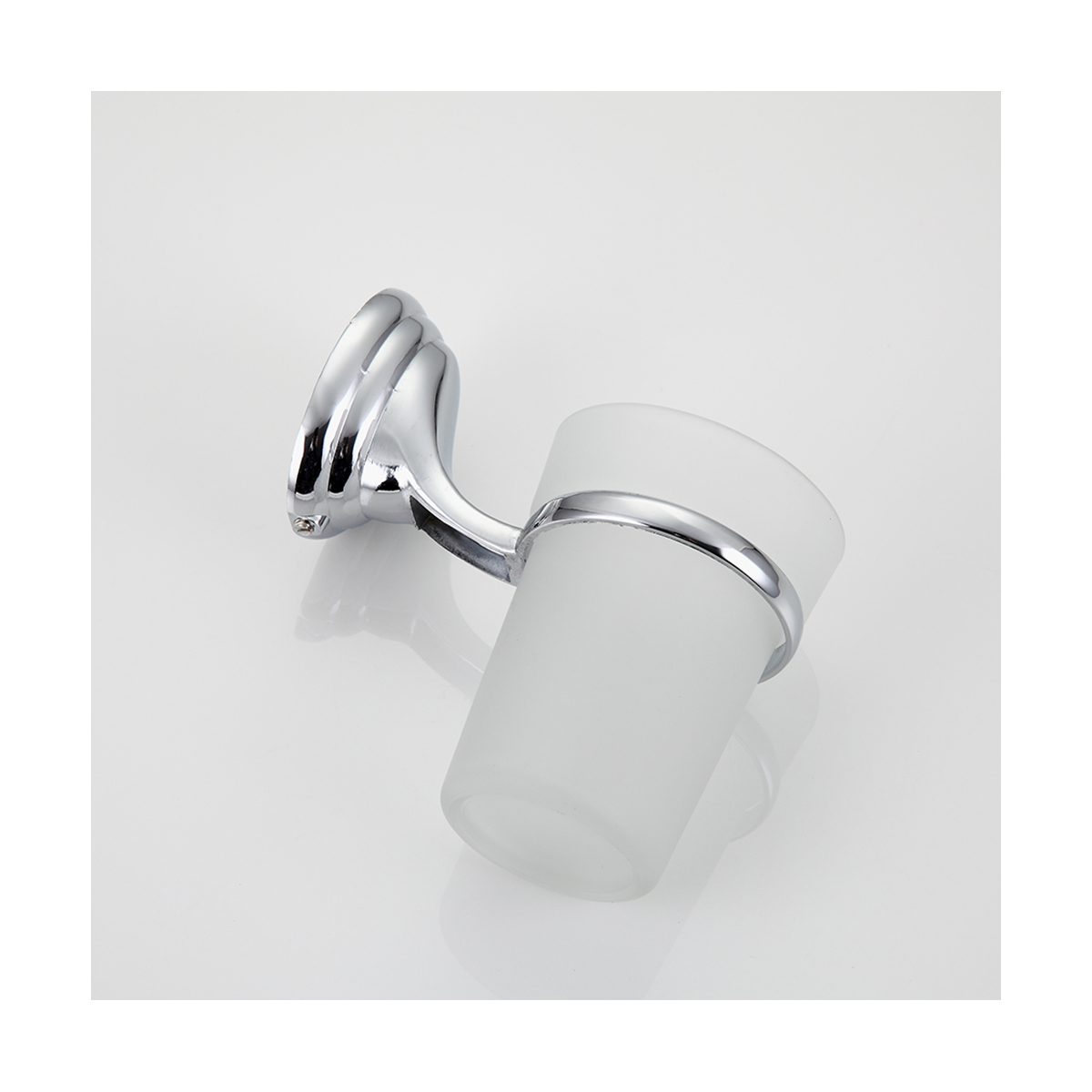 Стакан для ванной комнаты с держателем f1506, хром (1/20/80) "frap"