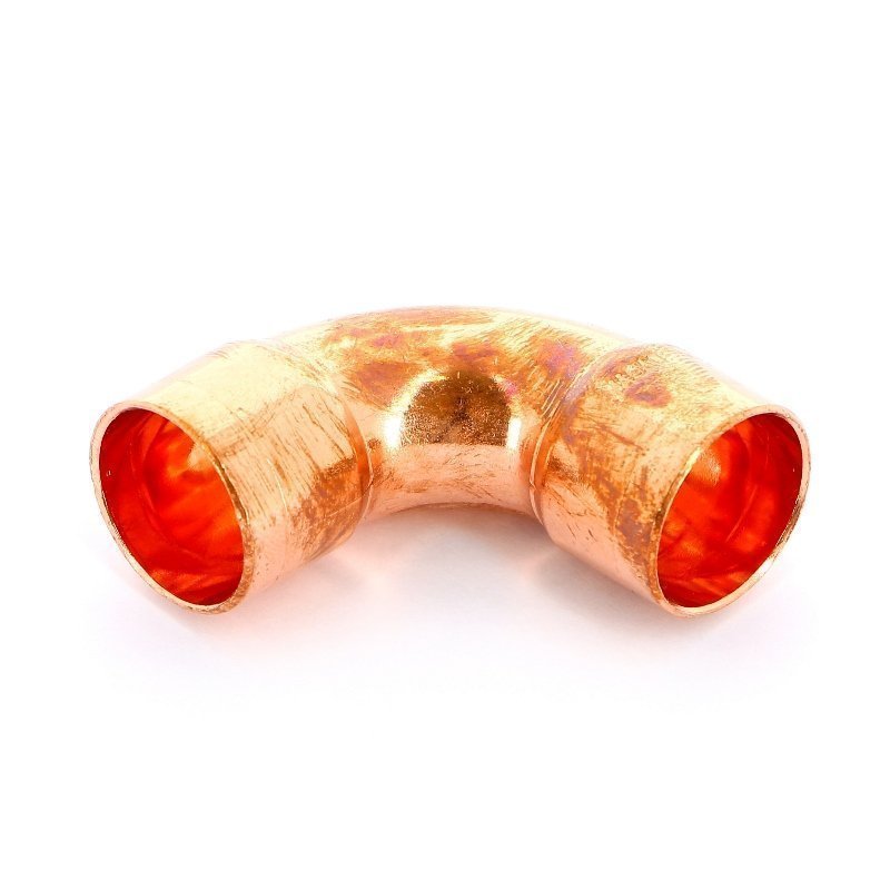 Отвод двухраструбный 90° VIEGA пайка 18 мм медный