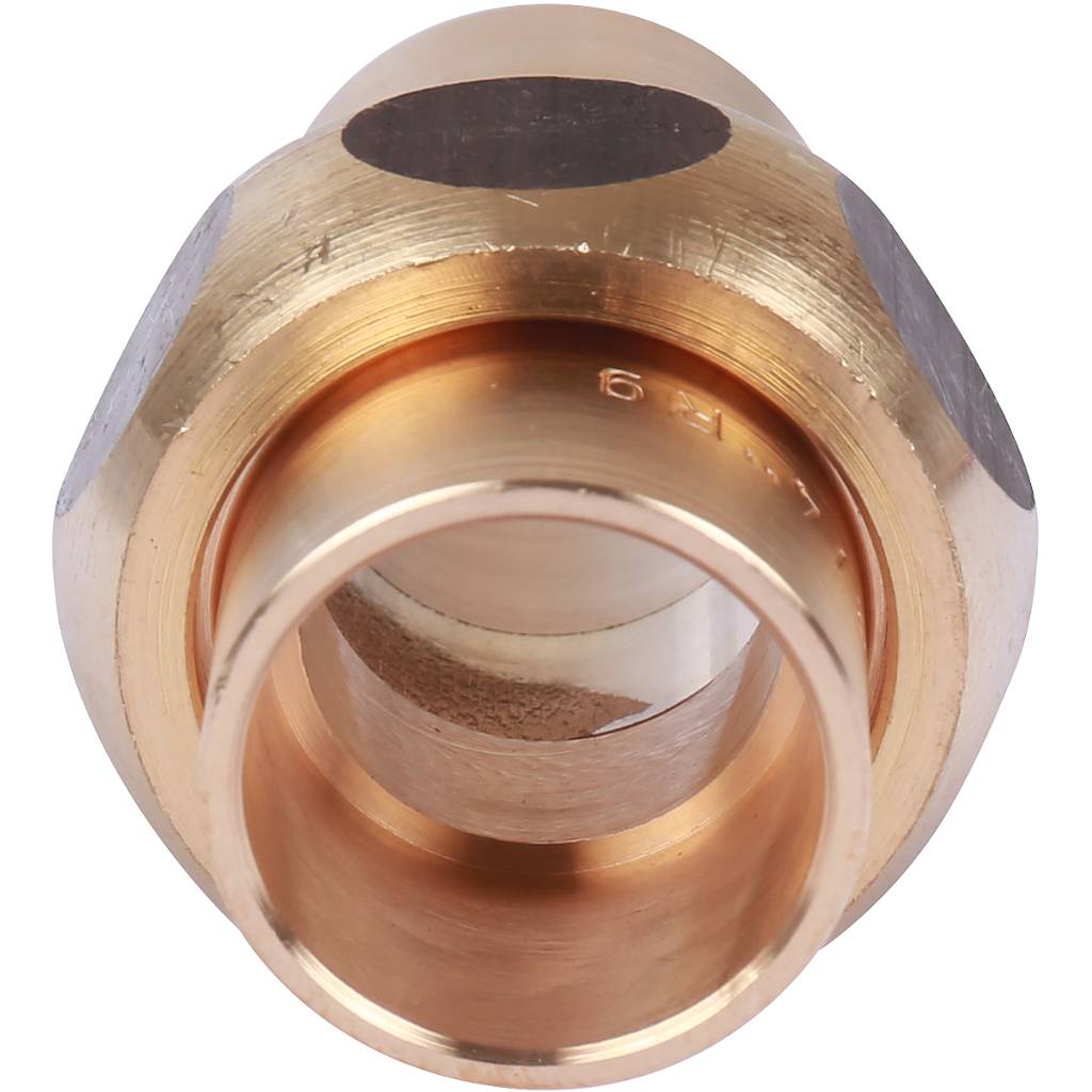 Американка (сгон) 18 мм уплотнение конус SANHA под пайку бронзовая 1434018
