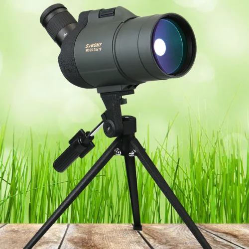 Зрительная труба SVBONY SV41 25–75x70 MAK WP со штативом