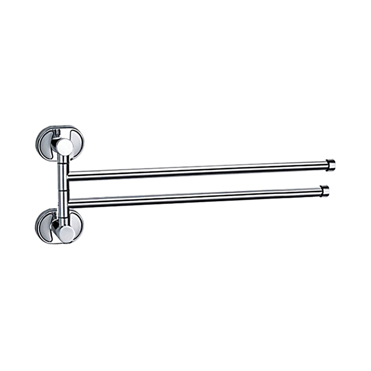 Полотенцедержатель поворотный двойной f1912, хром (1/20/40) "frap"