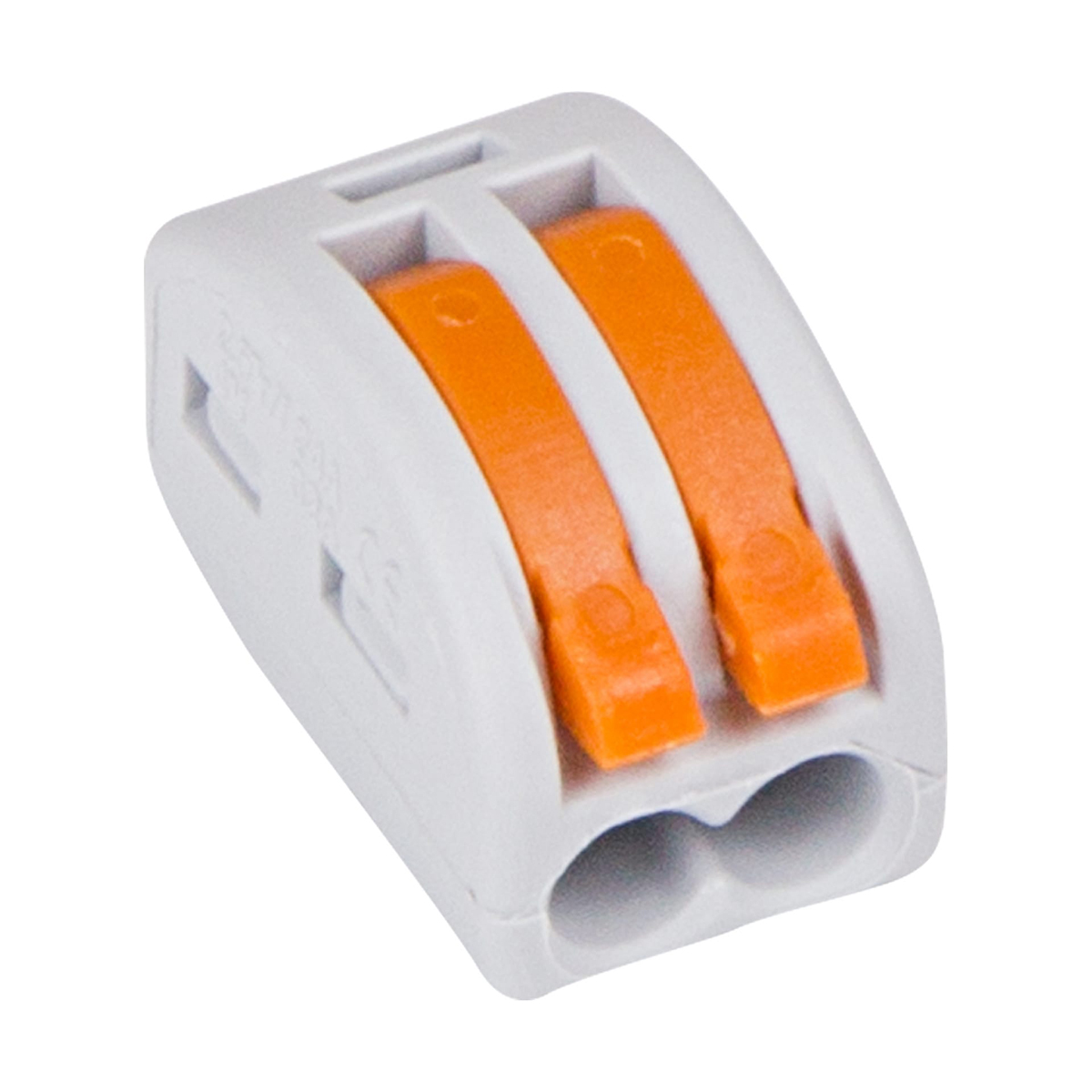 Клеммы универс. смк 222-412  2-проводные упак. 5 шт. (серые) (1/10) "rexant" 06-0200-a5