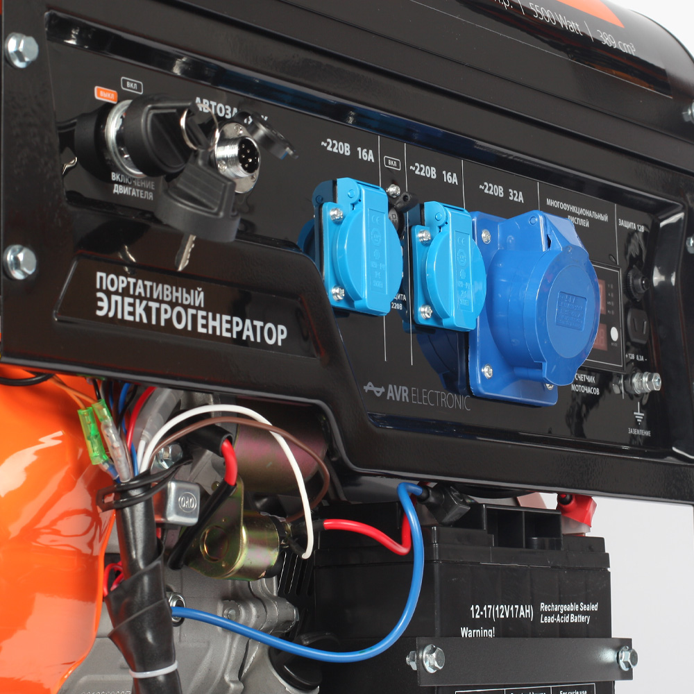 Генератор бензиновый gp-6510ae (1) "patriot" 474101580