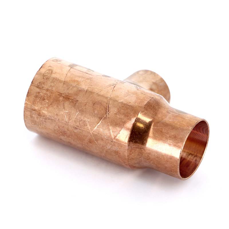 Тройник переходной под пайку 35 х 22 х 28 мм VIEGA медный