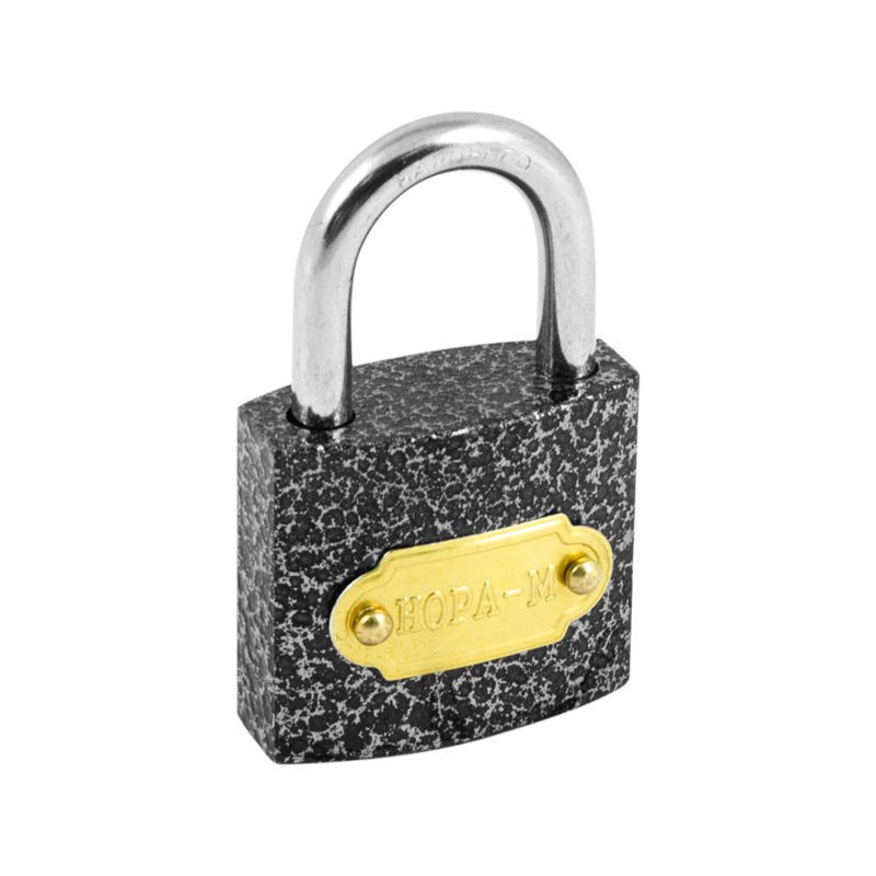 Замок навесной зн-800  32 мм (3 ключа) (12/120) "нора-м"