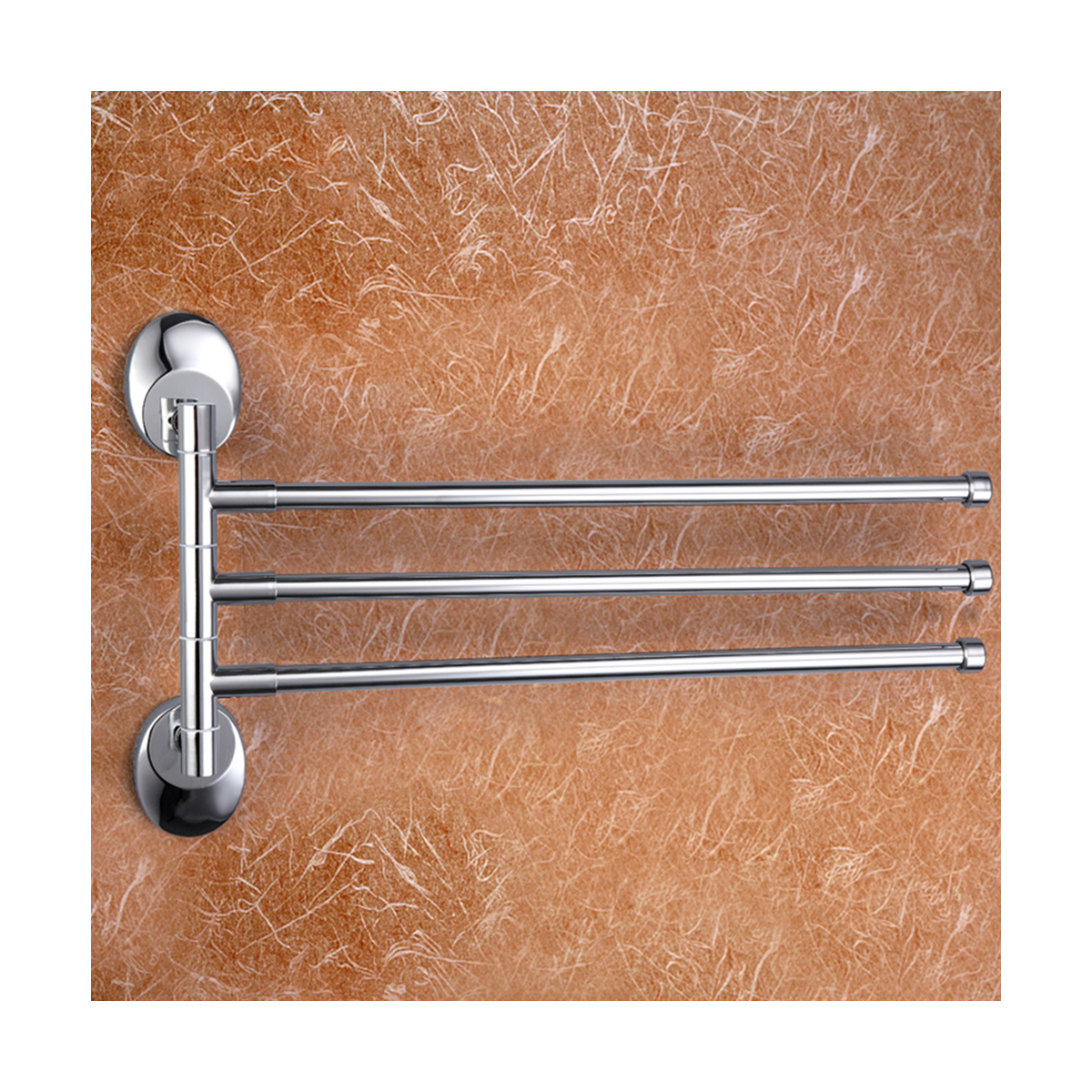 Полотенцедержатель поворотный тройной f1613, хром (1/20/40) "frap"