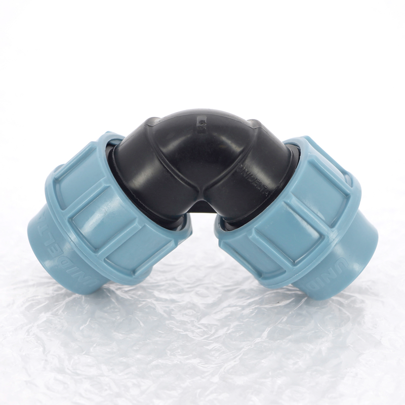 Угол ПНД 40 х 40 мм под обжим для полиэтиленовых труб (ПНД) UNIDELTA