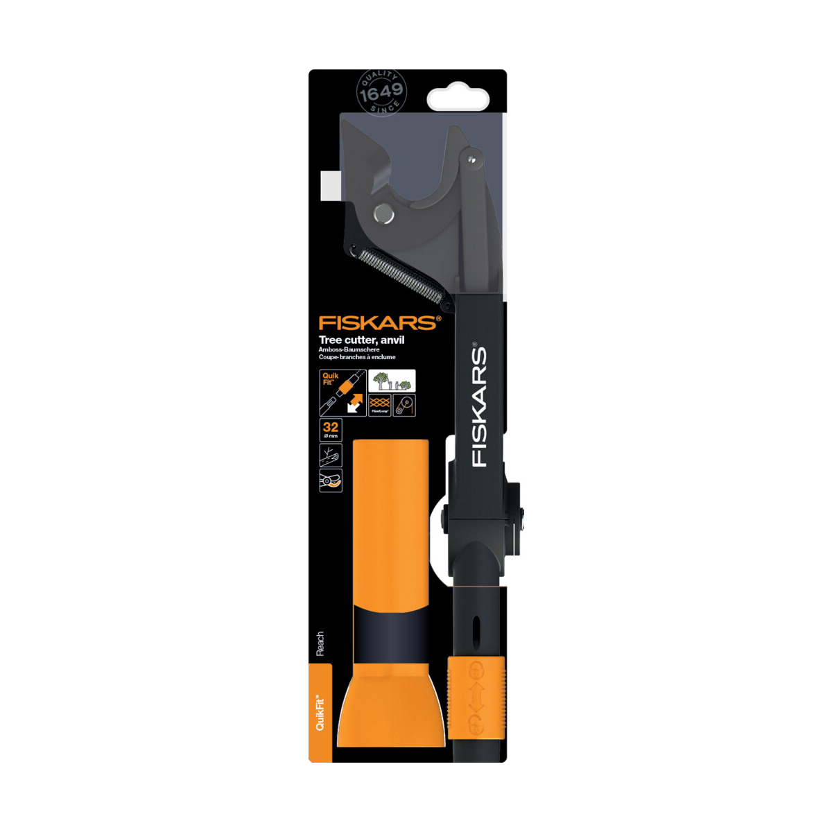 Сучкорез 400 мм "quikfit" (1/6) "fiskars" 1001410