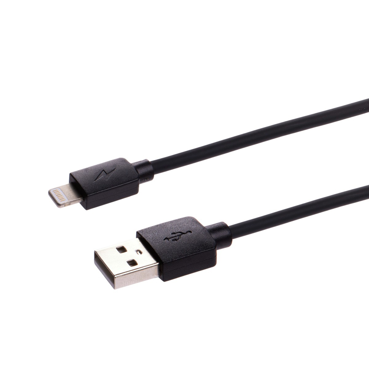 Кабель дк-3 usb-lightning 1 м пвх (черный) (1/400) tdm sq1810-0303