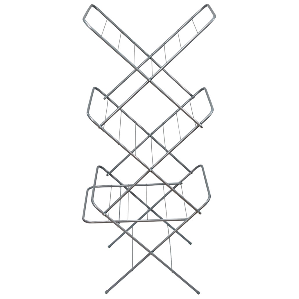 Сушилка для белья напольная "оптима" (суш. полотно 15 м) (металлик) (1/6) "виолет"