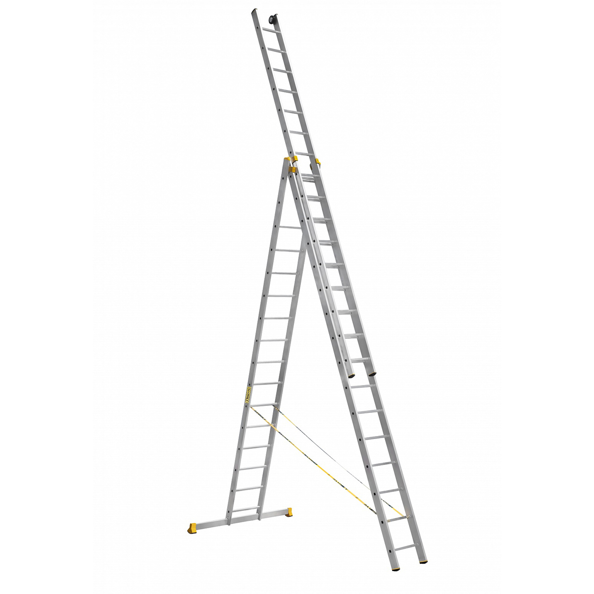 Лестница-стремянка профи 3 секции по 16 ступеней (1) "алюмет"