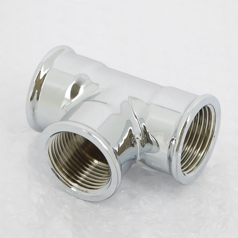 Тройник резьбовой (ВР) 1" бронза хромированная VIEGA (130190)