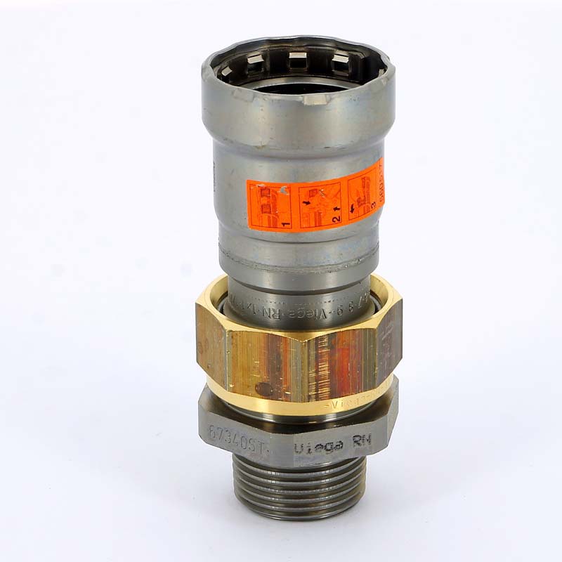 Муфта пресс-Н разъемная Megapress нелегир. оцинк.сталь, VIEGA DN32 х1"1/4