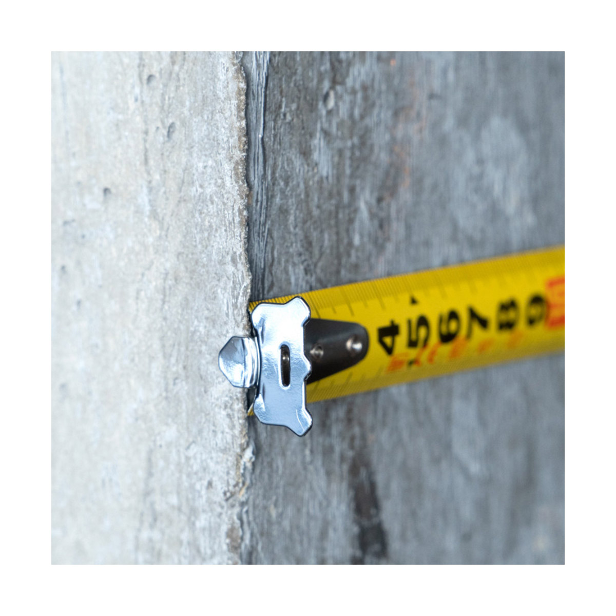 Рулетка с автостопом двухсторонняя шкала 5 м/25 мм обрезин. корпус (1/12/48) "beorol"