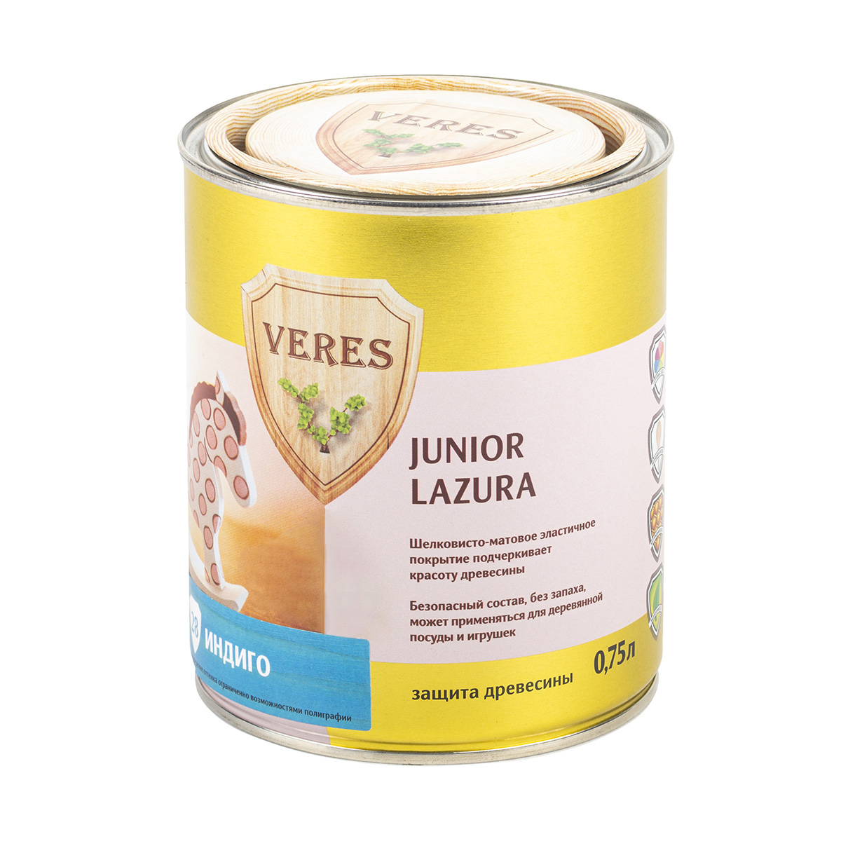 Верес джуниор №28 индиго 0,75 л (1/4) "veres"