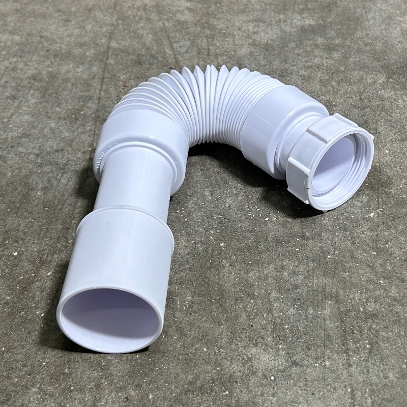 Труба McALPINE гофрированная L=243-330 мм, 50 мм, вход 1 1/2", выход 40/50 мм