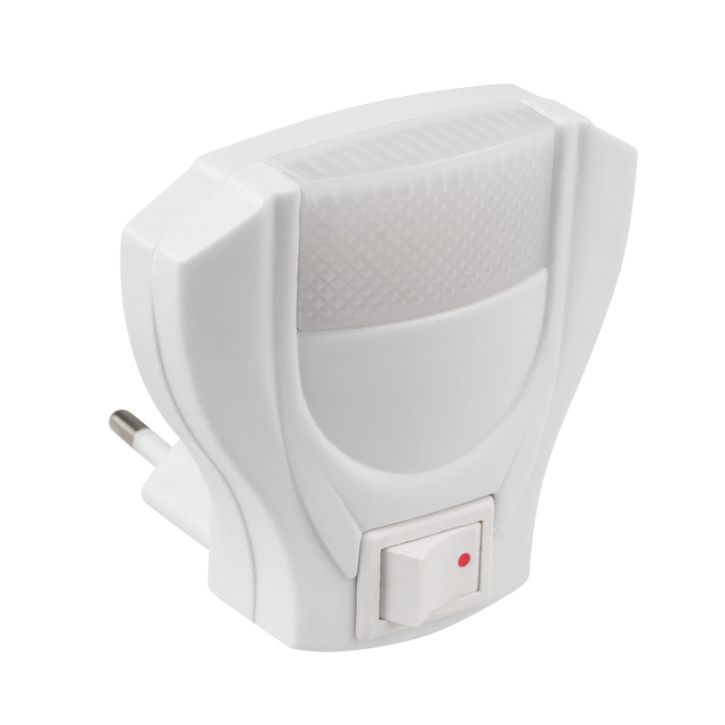 Ночник светодиод. "proconnect" с выключателем, белое свечение (1/100) 75-0300