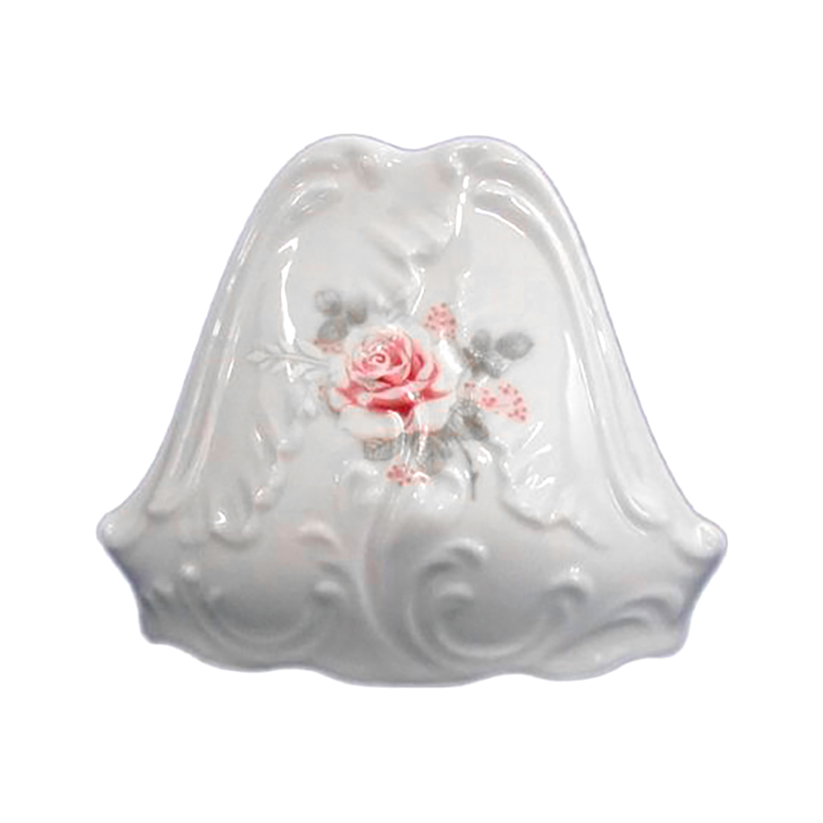 Салфетница "rococo" бледная роза (1/6/36) "cmielow" omdz23-рококо-33