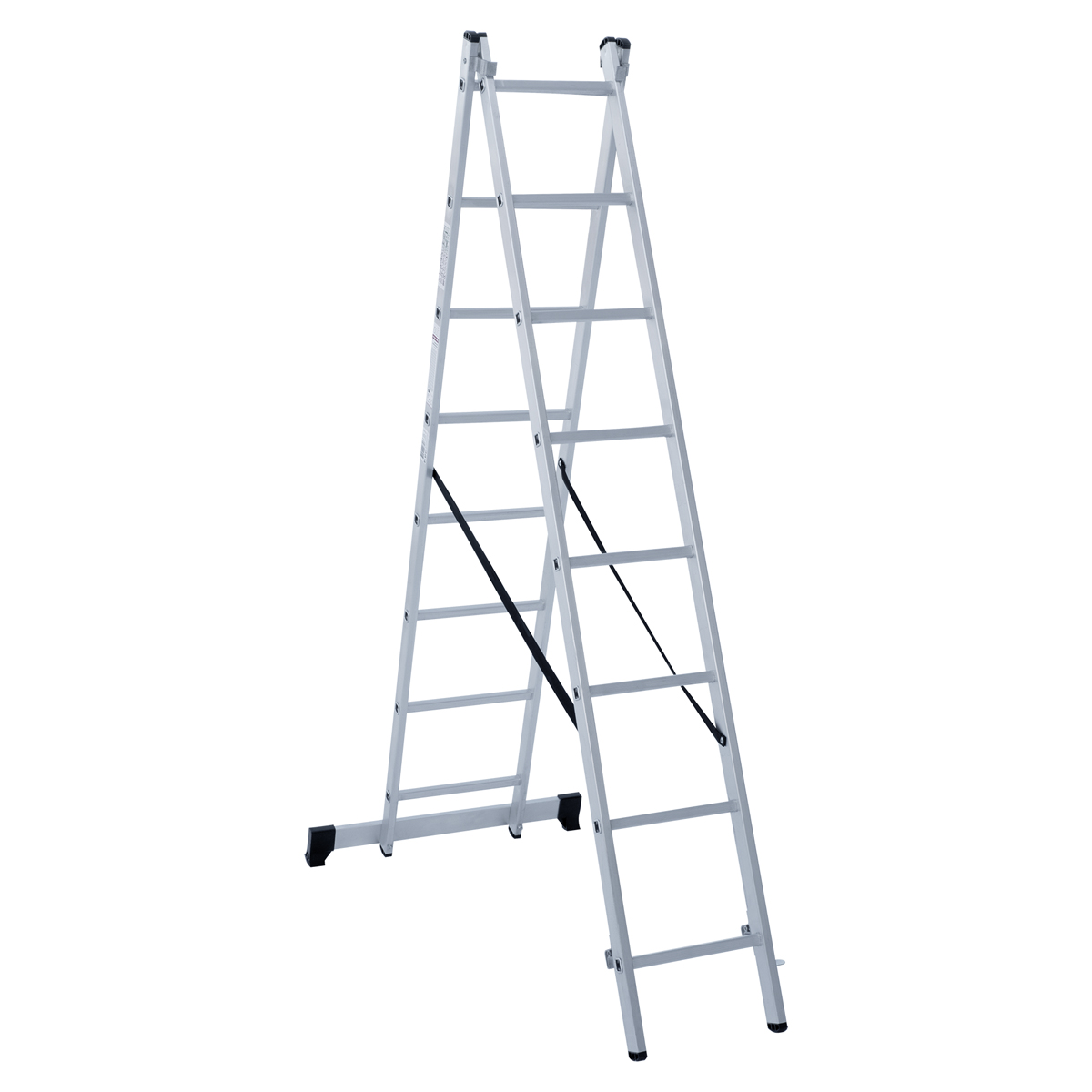 Лестница-стремянка 2 секции по  8 ступеней (1) "новая высота" nv-1220