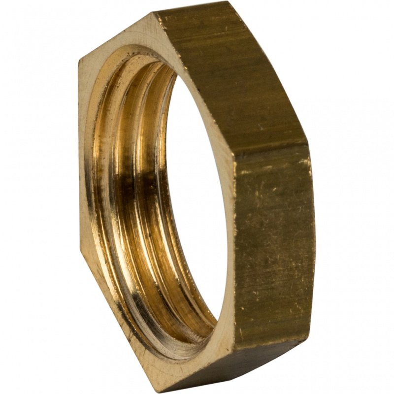 Контргайка 3/8" ВР латунь STOUT
