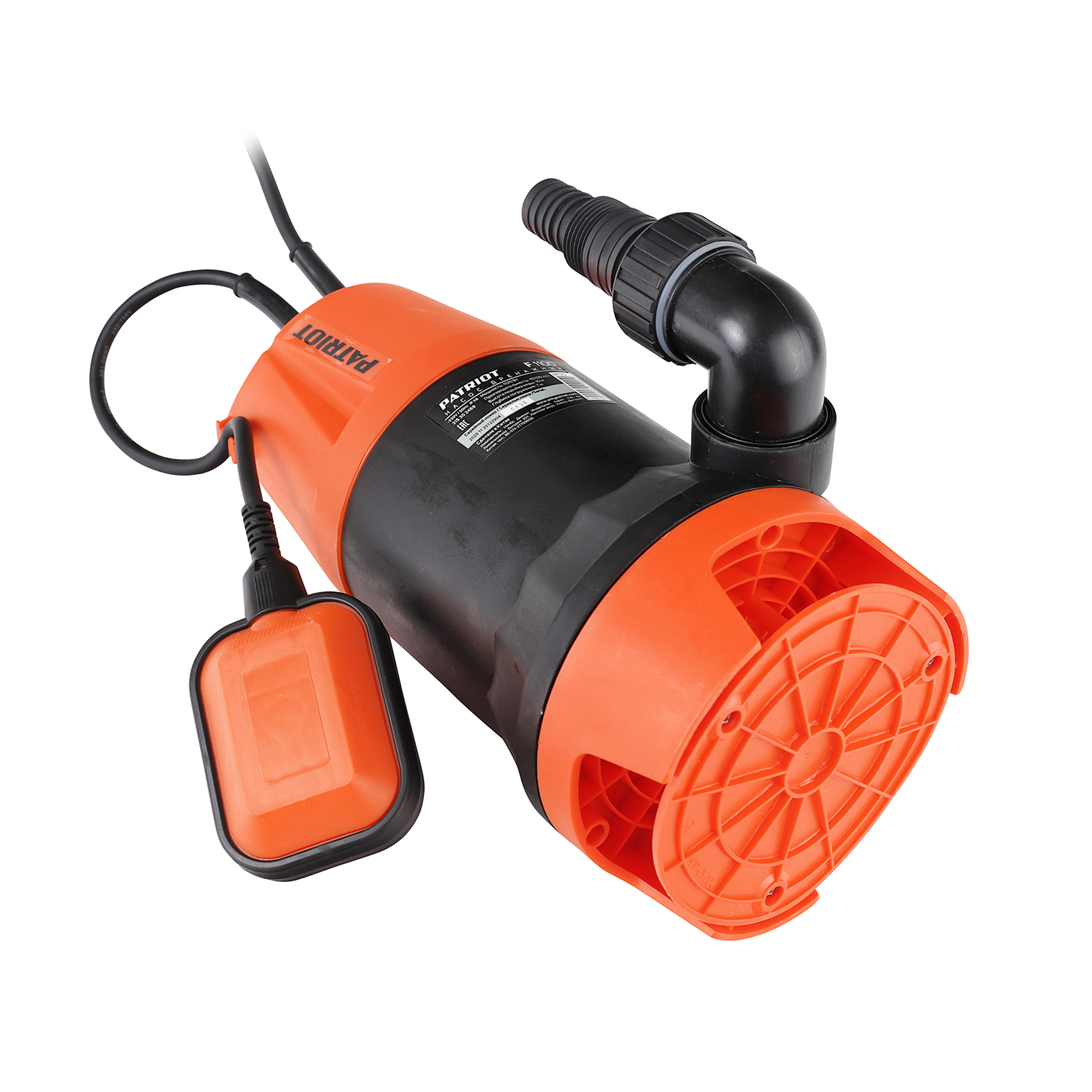 Насос дренажный f-1100  1120 вт (для грязной воды) (1/4) "patriot" 315302469