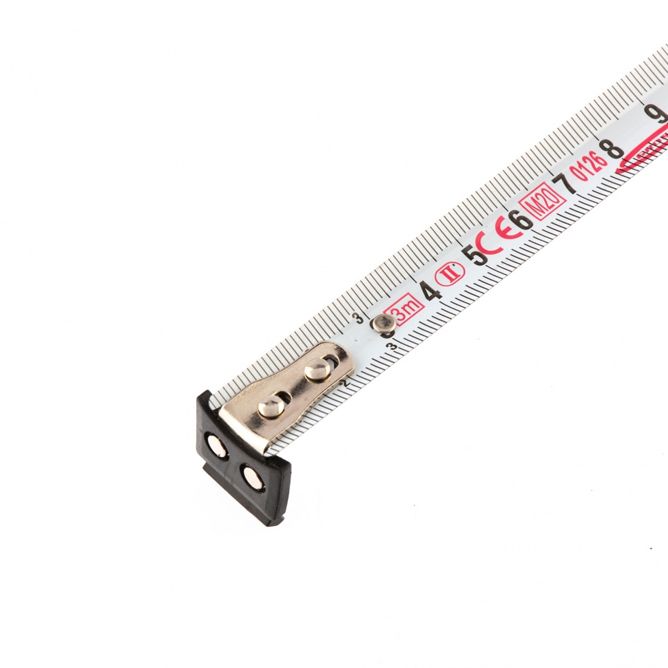 Рулетка "Ergonomisch", 3 м x 16 мм, магнитный обрезиненный зацеп Gross (31101)