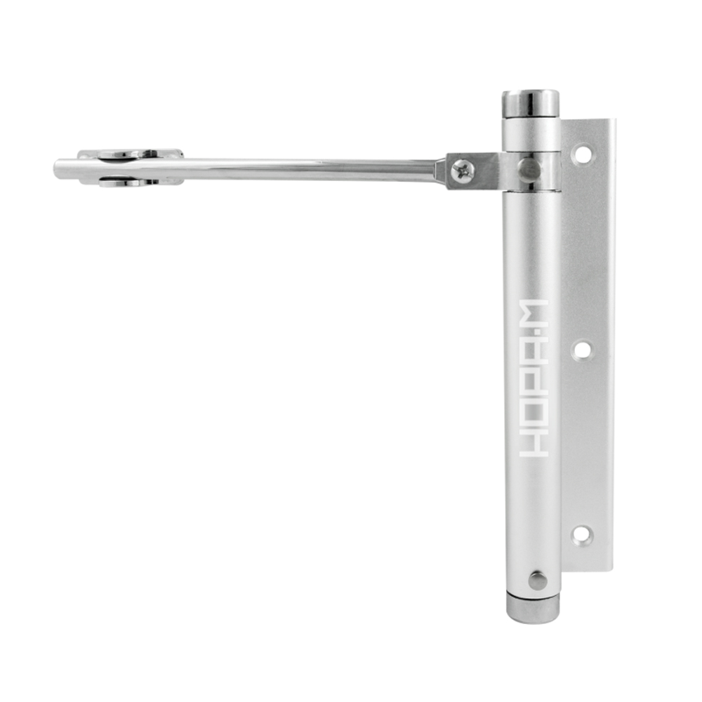 Доводчик дверной  101 isparus серебро (масса двери до 20 кг) (1/50) "нора-м"