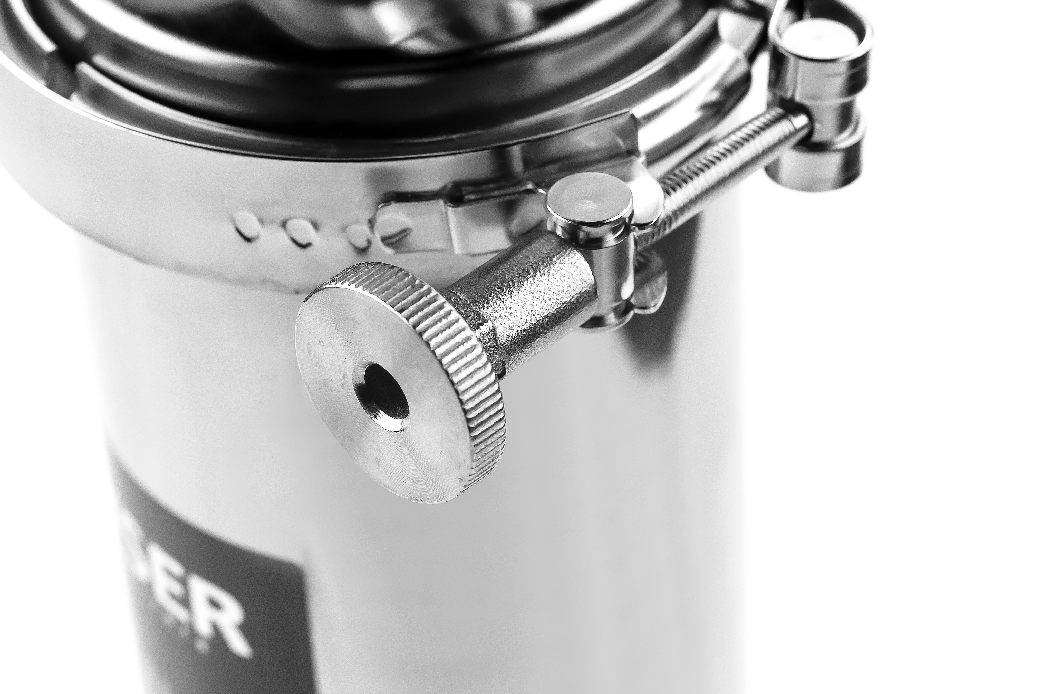 Корпус фильтра Премьер 10SL х 3/4" нерж. сталь для холодной и горячей воды со сливом