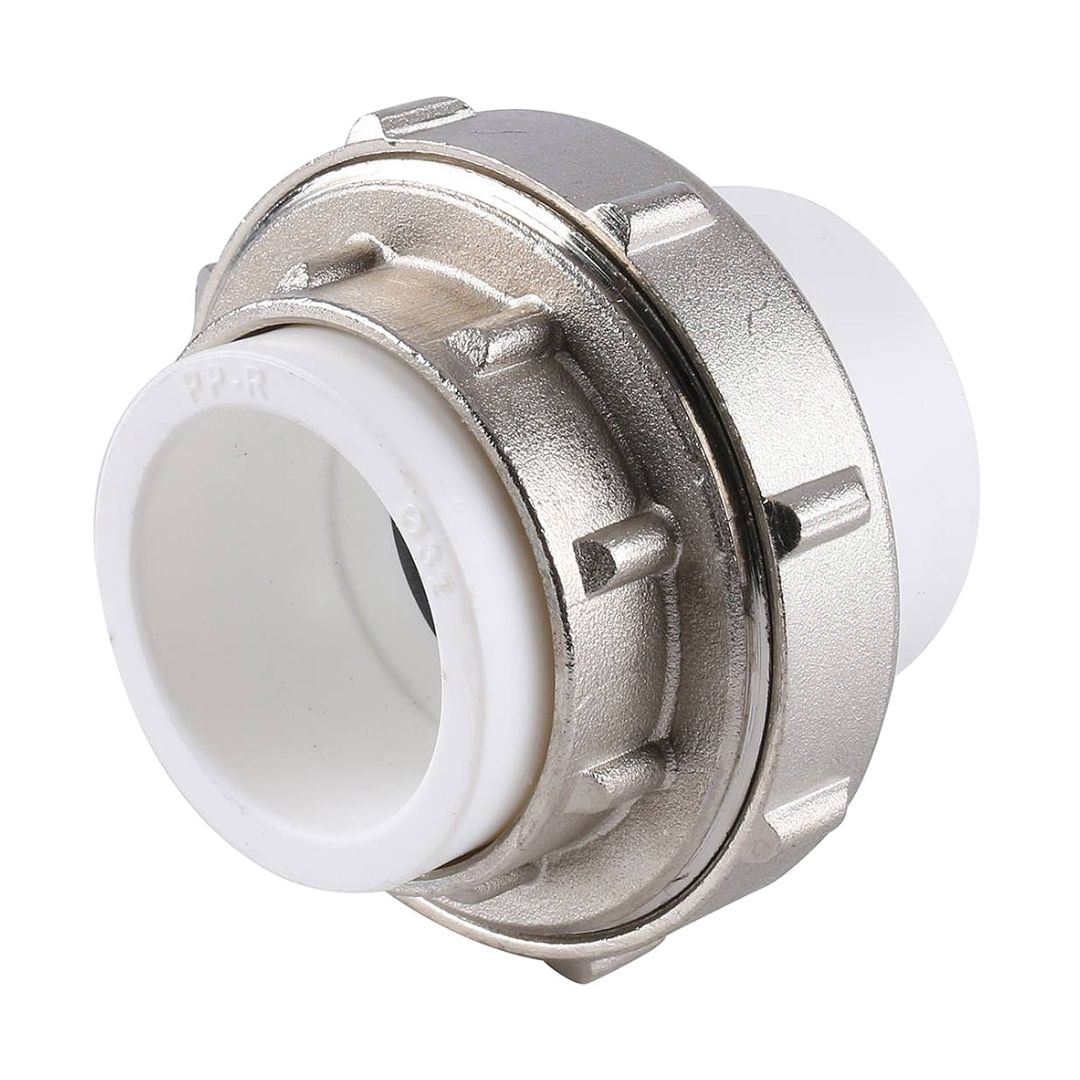 Разъемное соединение KALDE 32 мм для полипропиленовых труб белый