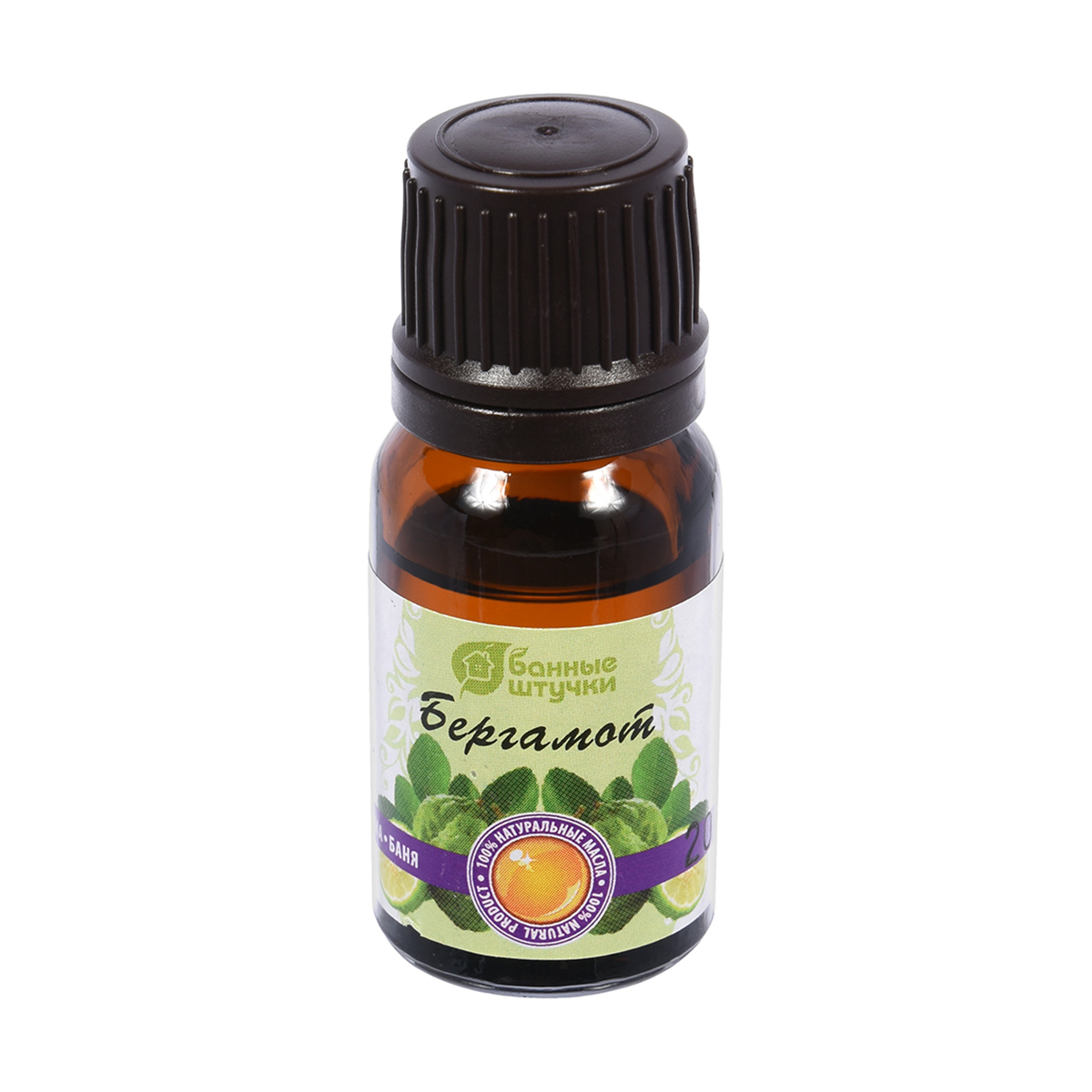 Масло эфирное "бергамот" 10 мл (блистер) (1/20) "банные штучки" 32211