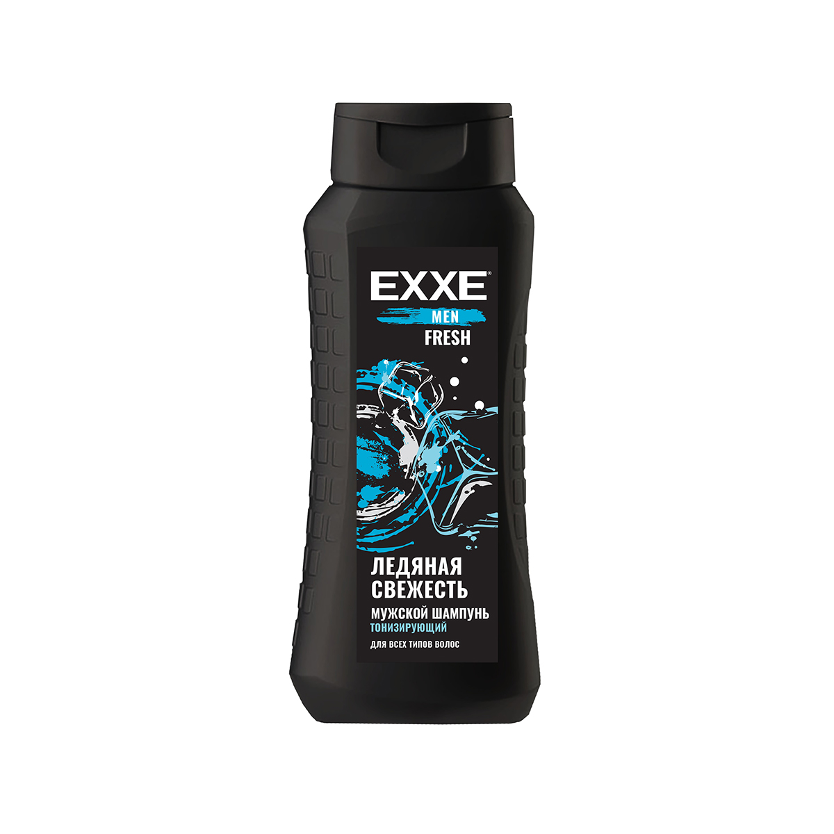 Шампунь "men fresh" для всех типов волос, ледяная свежесть 400 мл (1/12) "exxe"