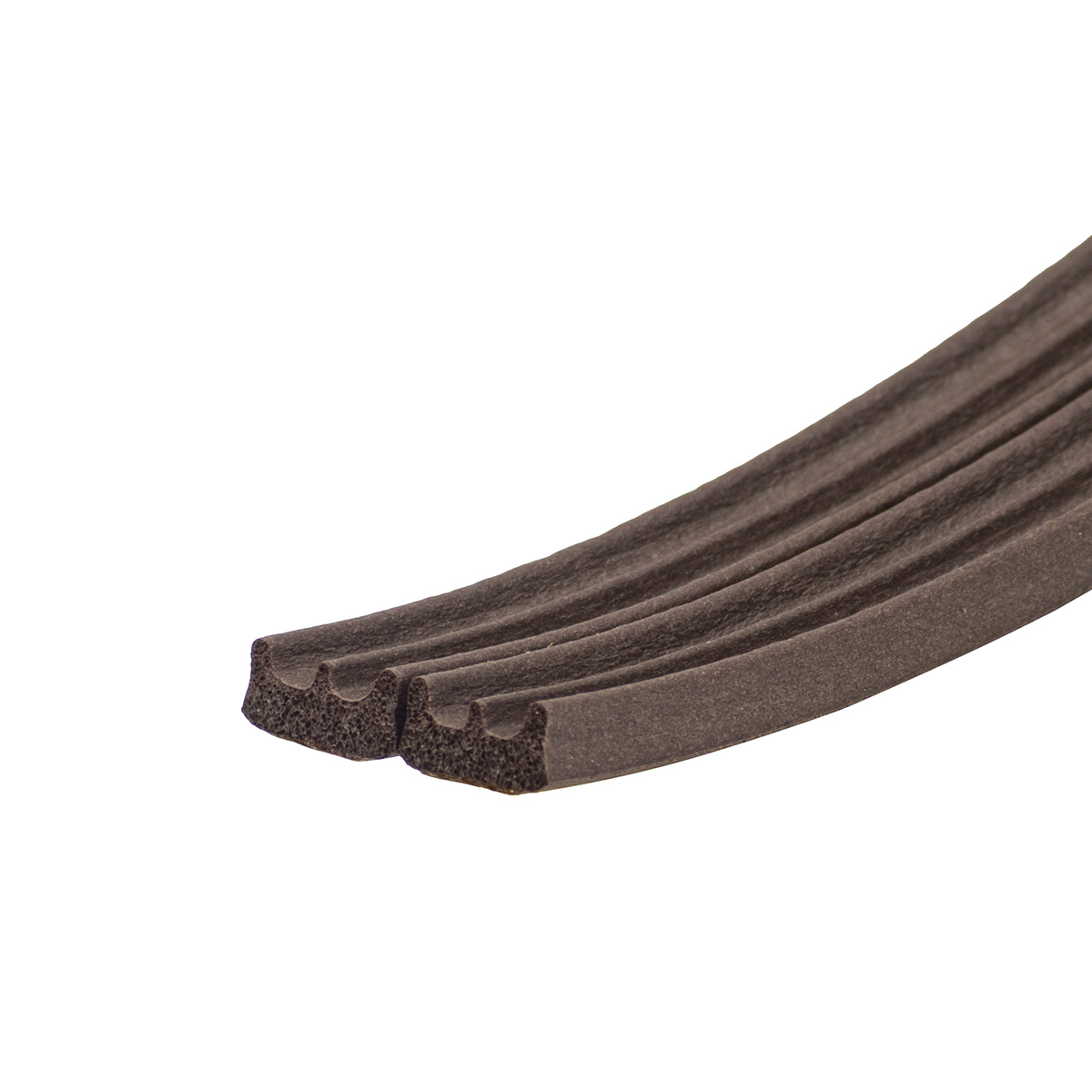 Уплотнитель e 9 х 4 мм коричневый бухта 150 м (1/8) "tech-top"